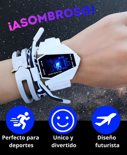 Reloj LED Avión